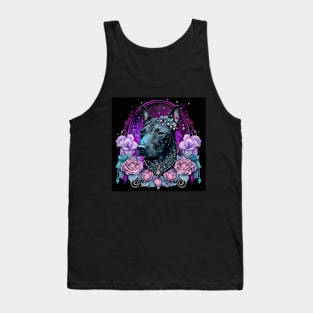 Black Bull Terrier Tank Top